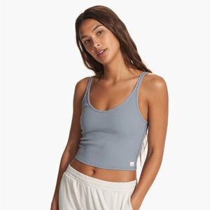 Vuori Rib Crop Tank Top - XL